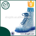 women shoes boots transparent boots B-817